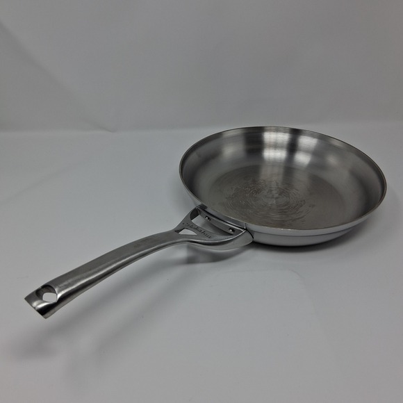 Calphalon 1390 10" Stainless Steel Frying Pan Skillet Induction Safe Silver - Picture 2 of 9
